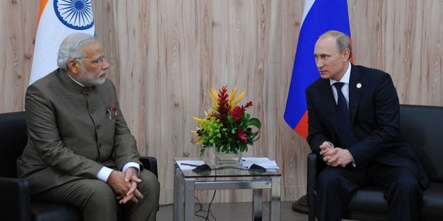 La Russia e l’India insieme contro il terrorismo Putin-Modi