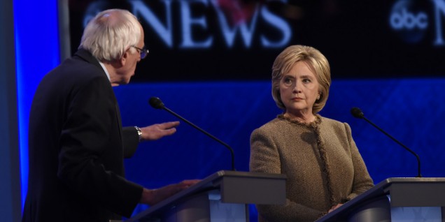 Hillary Clinton muove i primi passi falsi hillary bernie