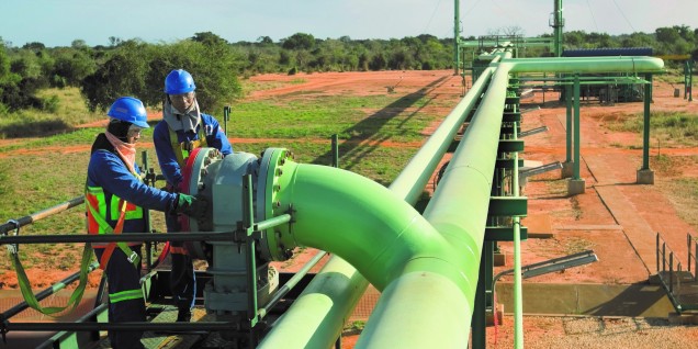 L’Unione Europea e l’Africa australe sasol-pipeline-mozambico