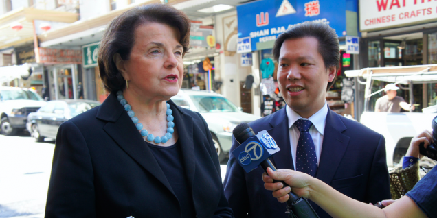 I democratici e Trump Feinstein