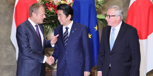 Il patto fra Unione Europea e Giappone EU-Japan