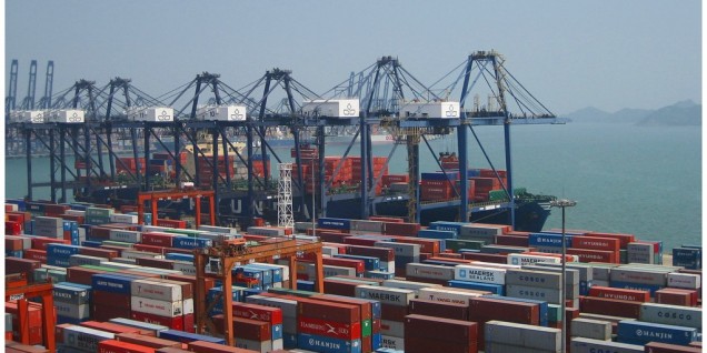 Container port Shenzhen
